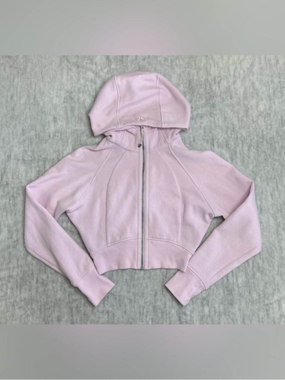 Lululemon Scuba Full-Zip Cropped Hoodie